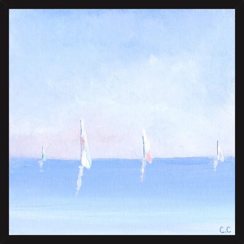 Sail Away with Me by Caroline Chriss  for Artfully Walls
