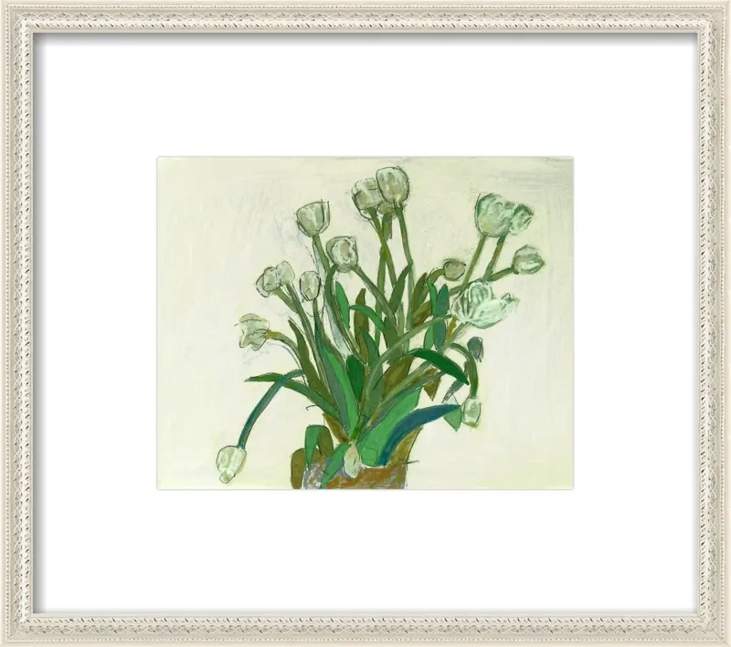 viridiflora tulip by Liz Innvar for Artfully Walls