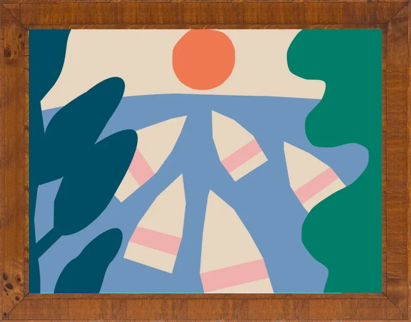 Tripoli Horizon by Anna Kovecses for Artfully Walls