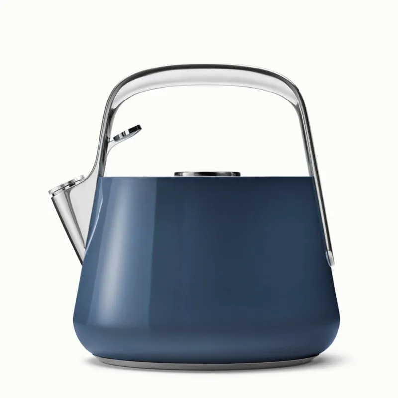 Caraway ® Navy Stovetop Whistling Tea Kettle
