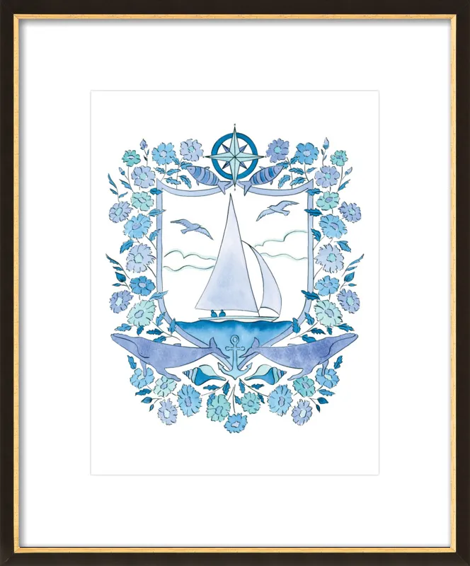 Setting Sail by Rachel Rogers for Artfully Walls