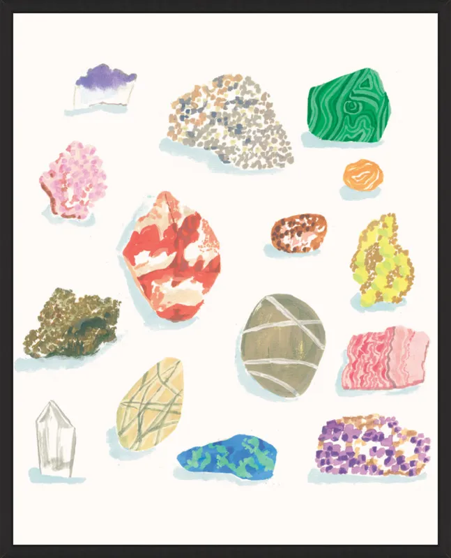 Gems by Danielle Kroll for Artfully Walls