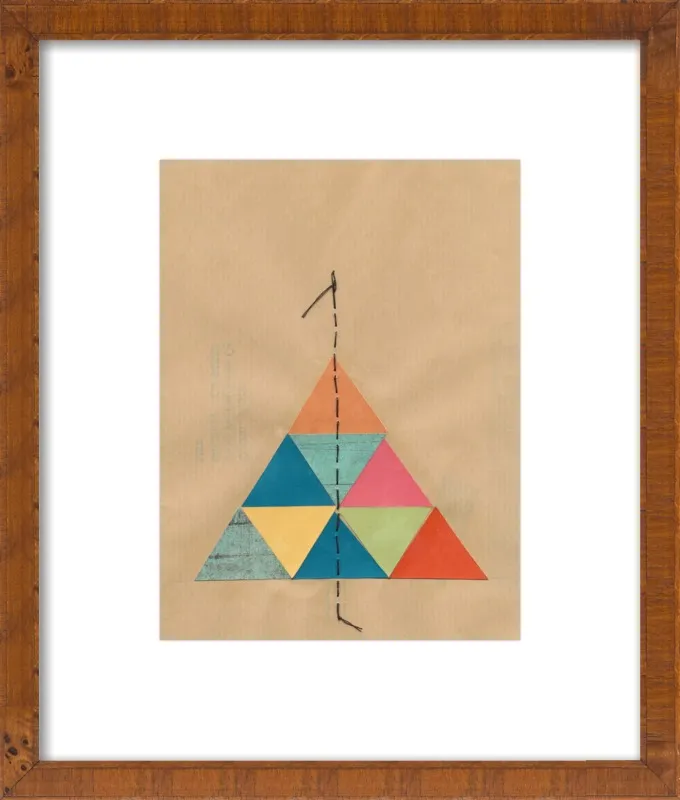 Pyramid Series 1 by Jan Weiss for Artfully Walls