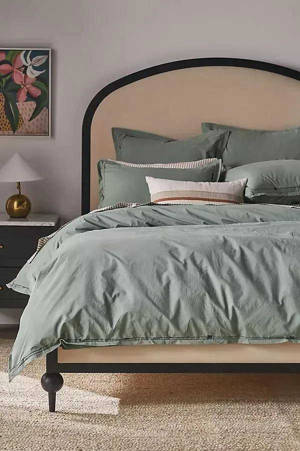 Taylor 100% Organic Cotton Percale Embroidered Duvetu200b