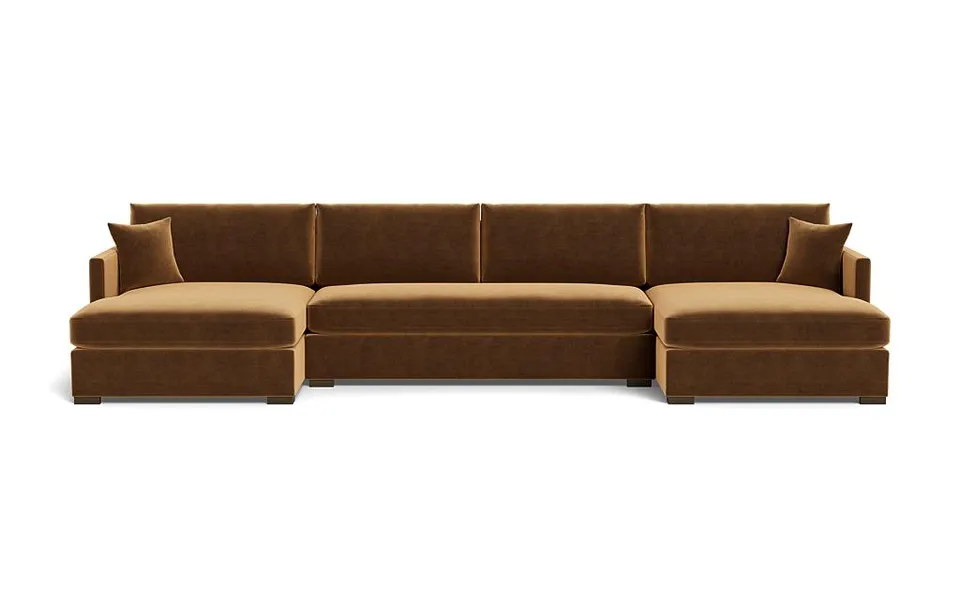 Scarlett 4-Seat U Chaise Sectional