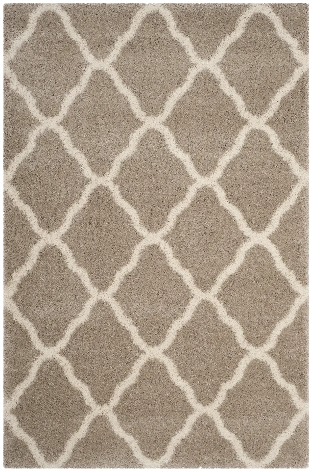 Arlo Home Woven Area Rug, SGH283S, Beige/Ivory,  6' X 9'