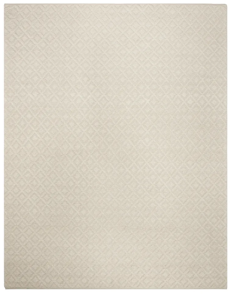 Arlo Home Hand Woven Area Rug, VRM104A, Ivory,  8' X 10'