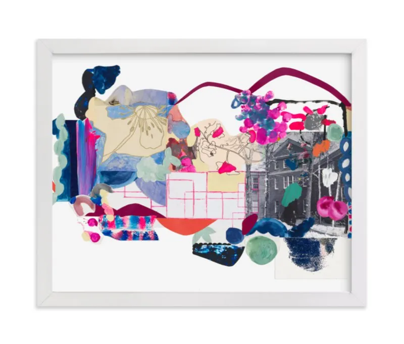 Pink And Blues Landscape Limited Edition Fine Art Print