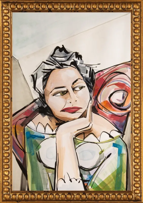 Ponder by Becky Aubry for Artfully Walls