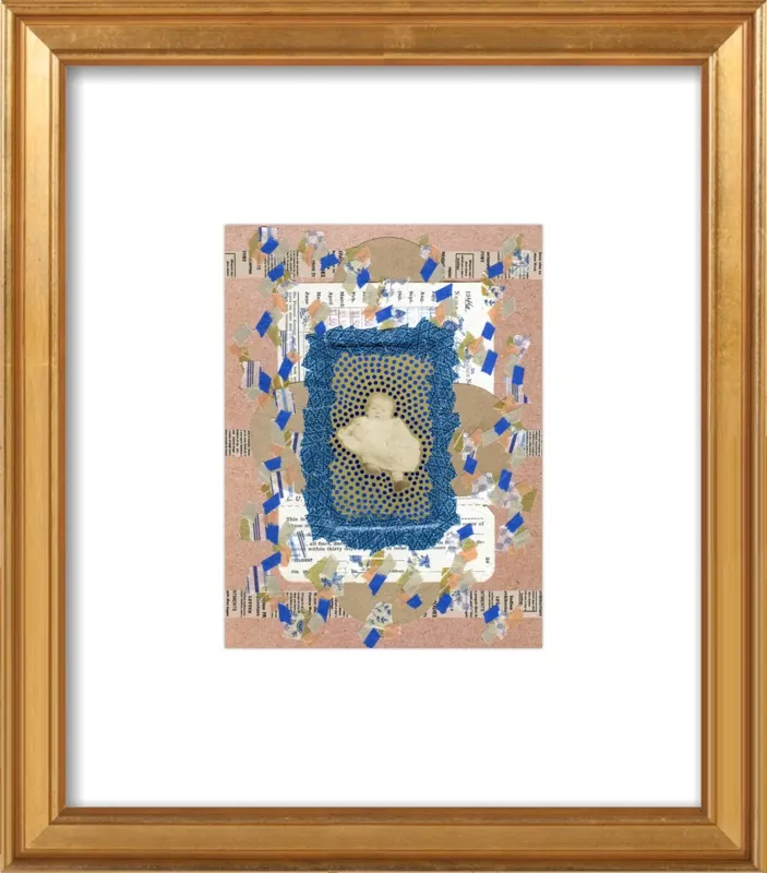 Blue awakening by Naomi Vona for Artfully Walls