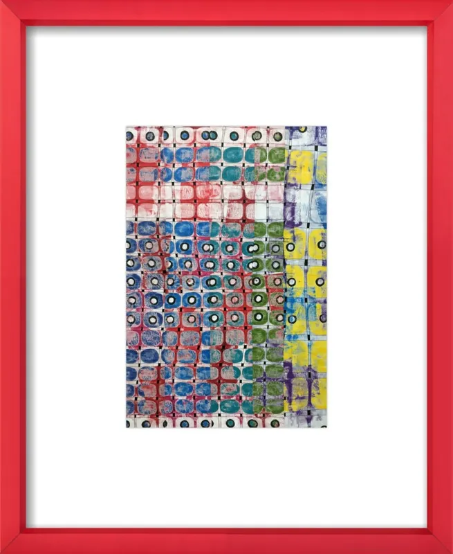 Fence Trade in Color #4 by Jeanne Williamson for Artfully Walls