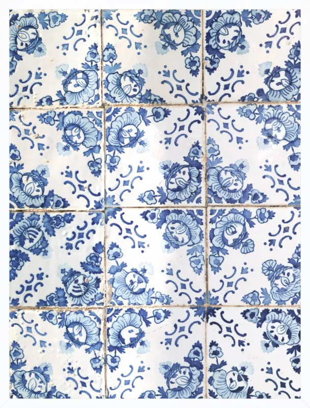 Azulejos by Ingrid Beddoes for Artfully Walls