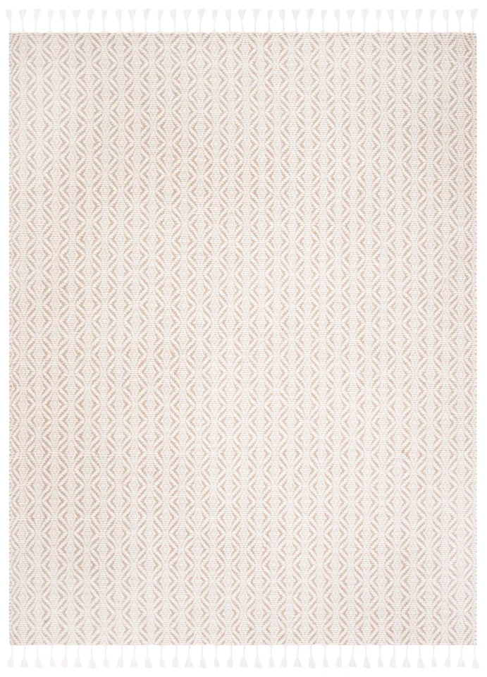 Safavieh Couture Natura Collection Hand Loomed Area Rug, Beige, 9' x 12'