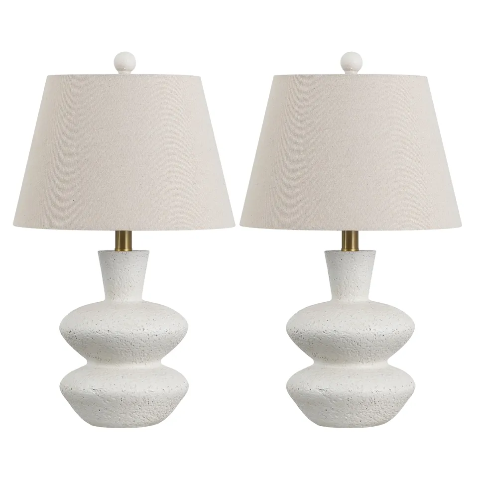Mecca Table Lamp, Set Of 2 - Off White
