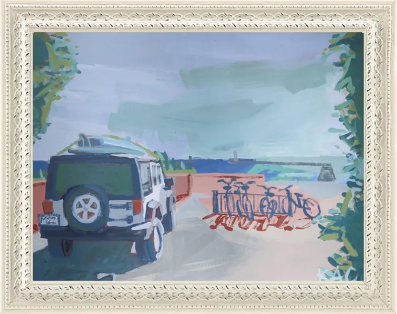 Frankfort Swell by Katherine Corden for Artfully Walls