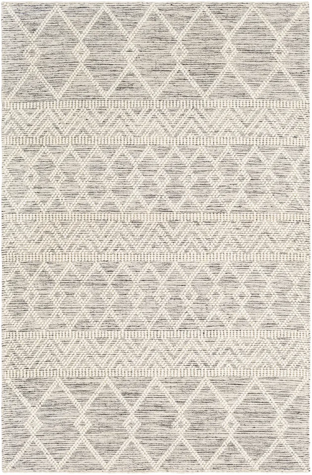 Hygge Beige Indoor 3' x 5' Handmade Rug