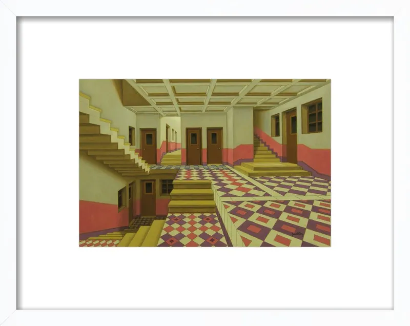 Interior 4 by Yacov Gabay for Artfully Walls