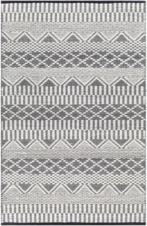 San Jose Gray Indoor 5' x 7'6" Handmade Rug