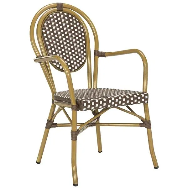 Laidley French Outdoor Bistro Arm Chair