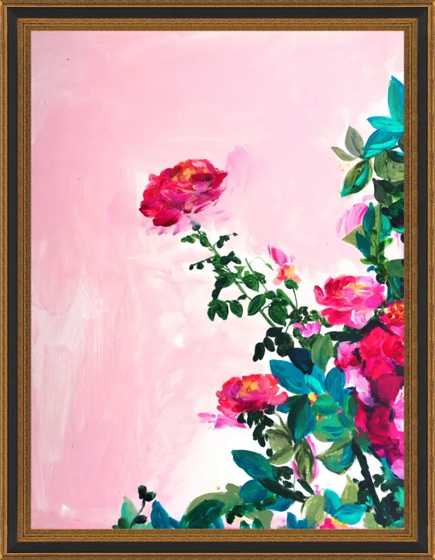 Rose Garden I by Christine Lindstrom for Artfully Walls