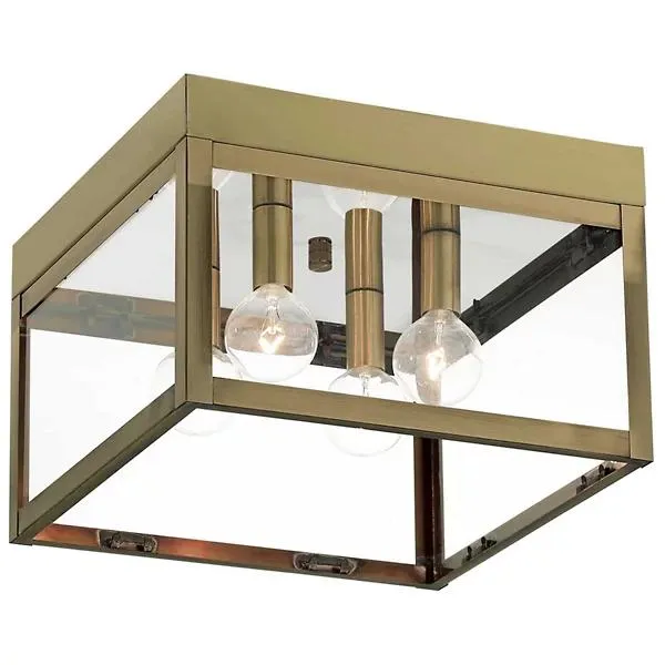 James Outdoor Flushmount