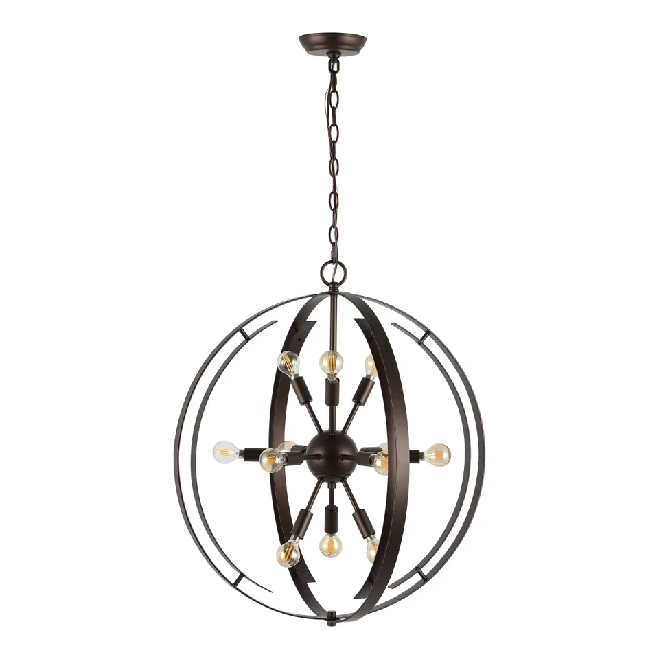 Syosset 12 Light Pendant - Oil Rub Bronze