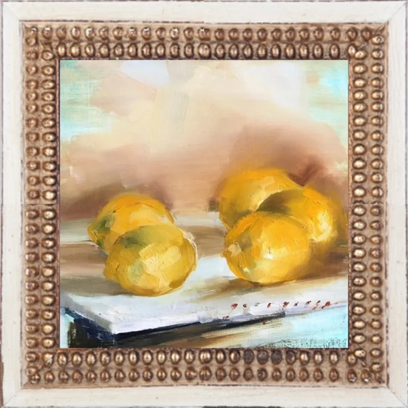 "Lemons" by Georgesse Gomez for Artfully Walls