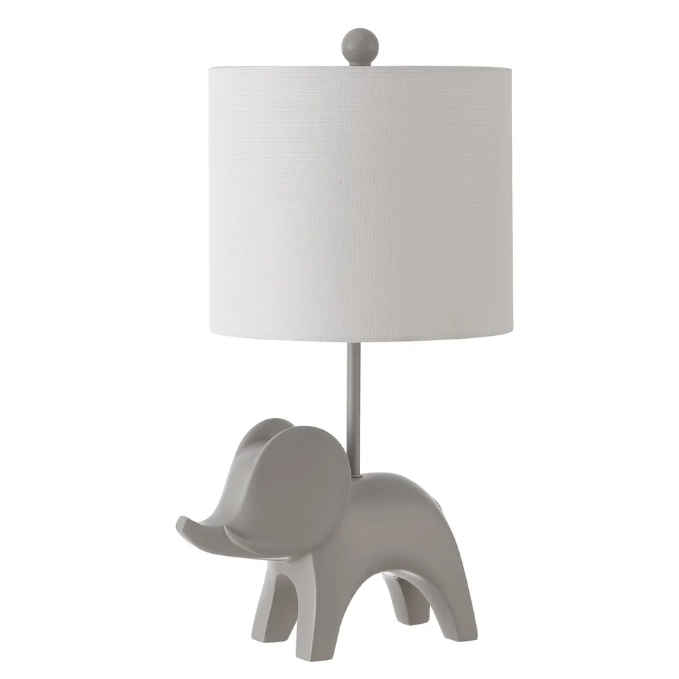 Ellie Elephant Lamp - Gray