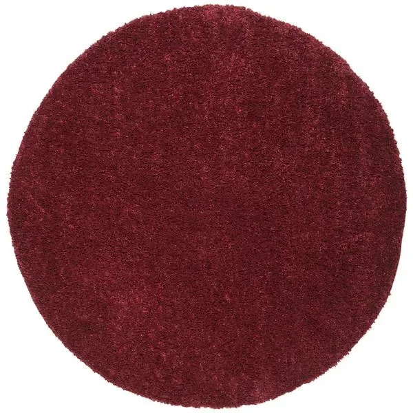 Autumn Loft Solid Shag Dark Area Rug