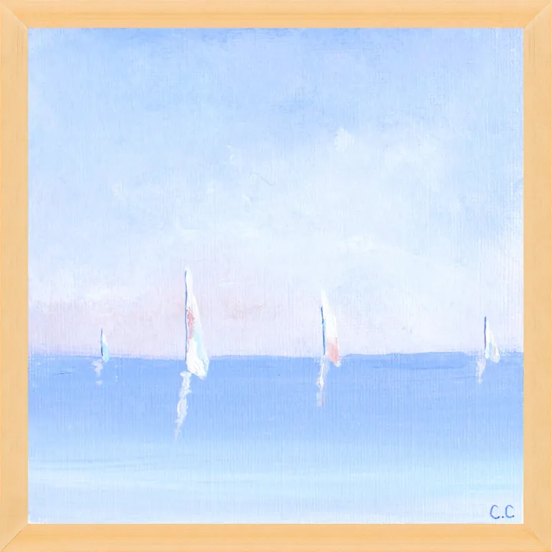 Sail Away with Me by Caroline Chriss  for Artfully Walls