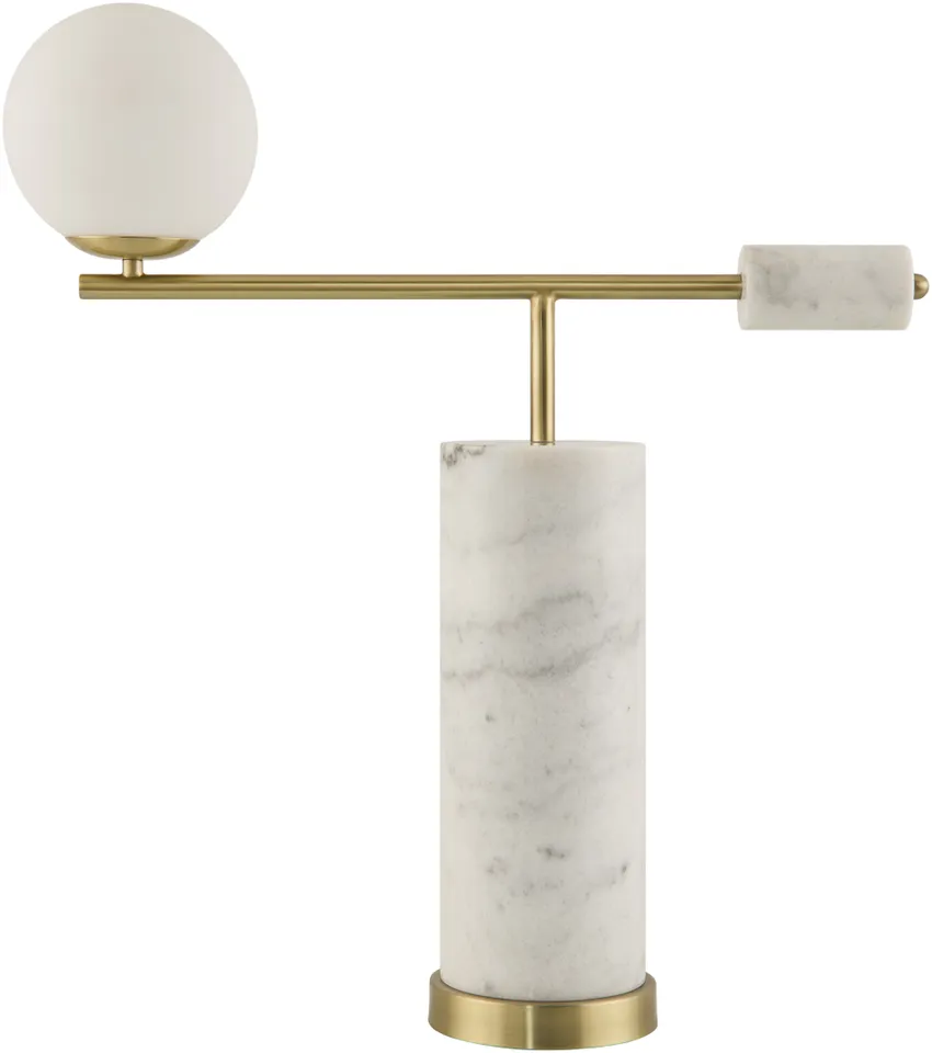 Oslin  Natural 25"H x 6"W x 21"D Accent Table Lamp