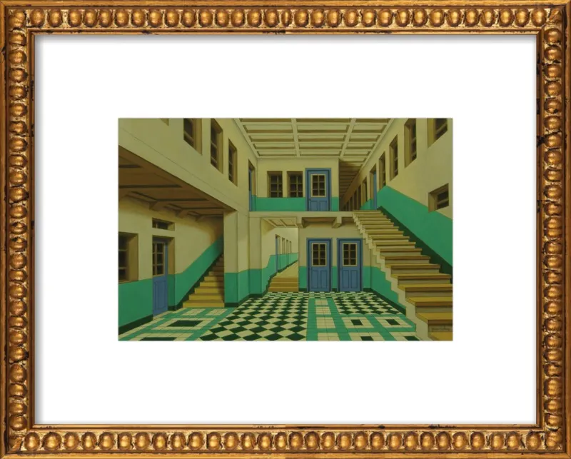 Interior 3 by Yacov Gabay for Artfully Walls