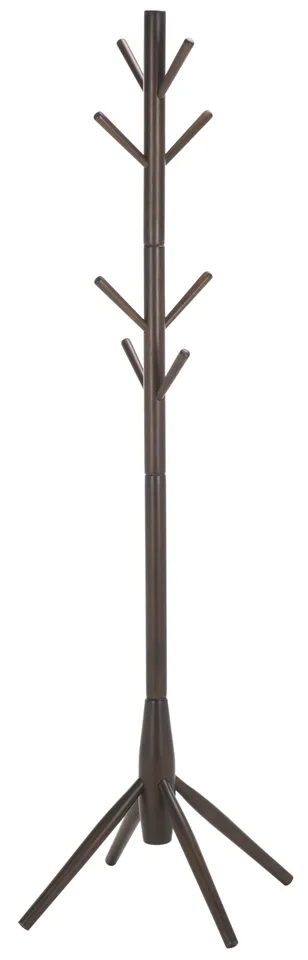 Sergius Coat Stand - Dark Walnut