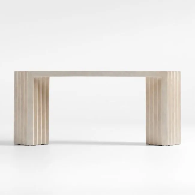 Medida High Gloss Resin 68" Console Table