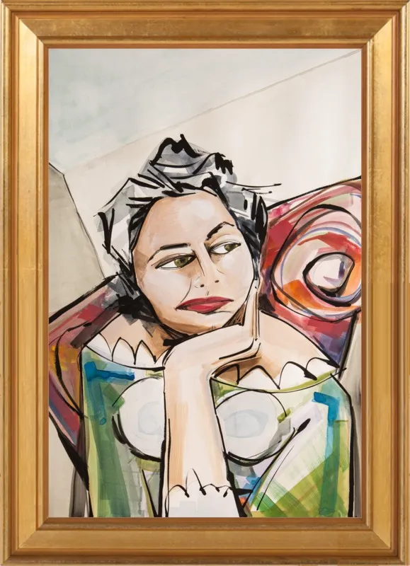 Ponder by Becky Aubry for Artfully Walls