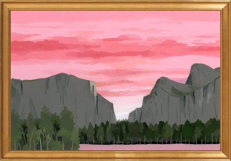 Dawn of Yosemite Park by Hiroyuki Izutsu for Artfully Walls