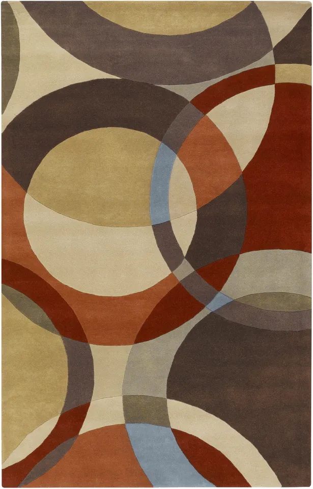 Forum Brown Indoor 4' x 6' Handmade Rug