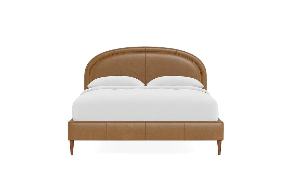 Anson Leather Upholstered Bed
