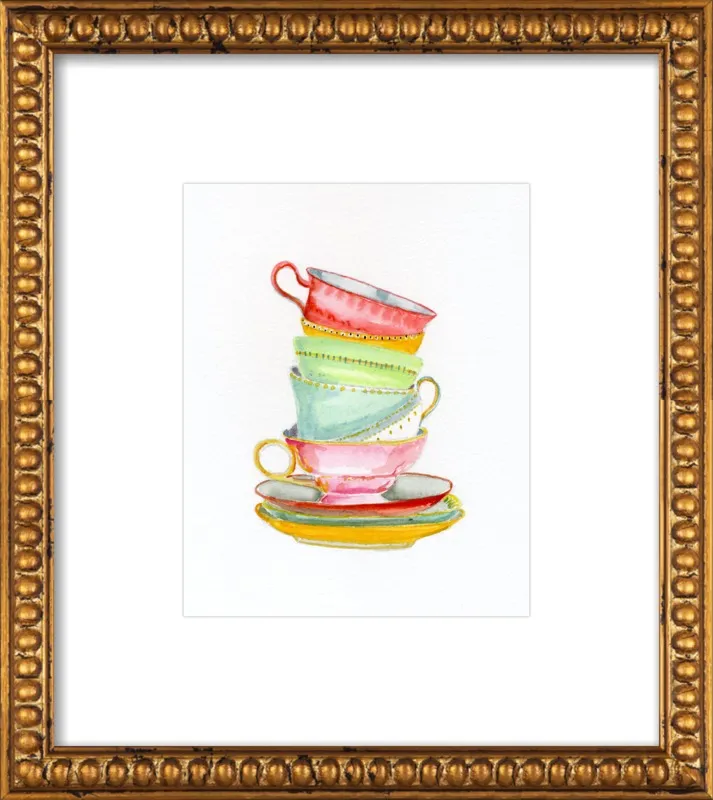 Teacups by Miri Eshet for Artfully Walls