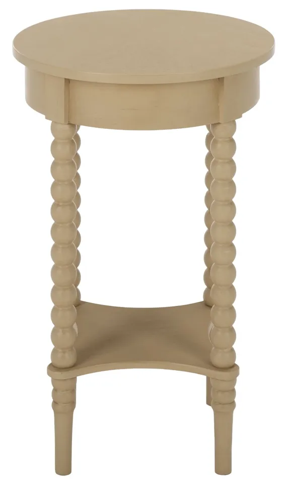Orbis Round Accent Table - Natural