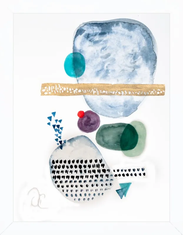 Under the sea by Victoria Gonzalez for Artfully Walls