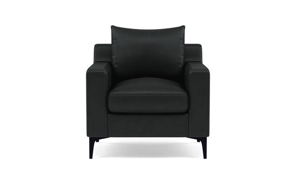 Sloan Leather Petite Chair