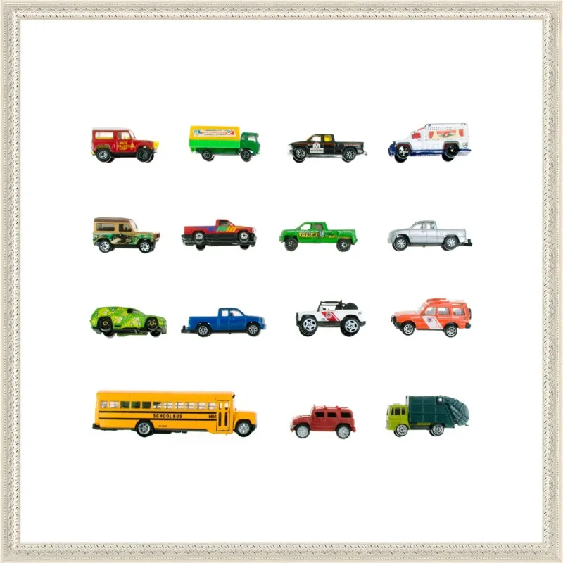 Vintage Toy Trucks by Jennifer Steen Booher for Artfully Walls