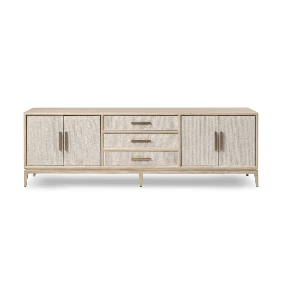 Rosenell Media Console - Natural Paper Cord
