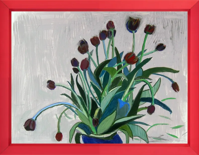 queen of the night tulip by Liz Innvar for Artfully Walls