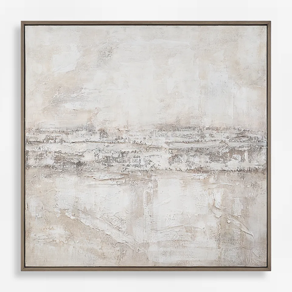 Desert Oasis Abstract Canvas Art