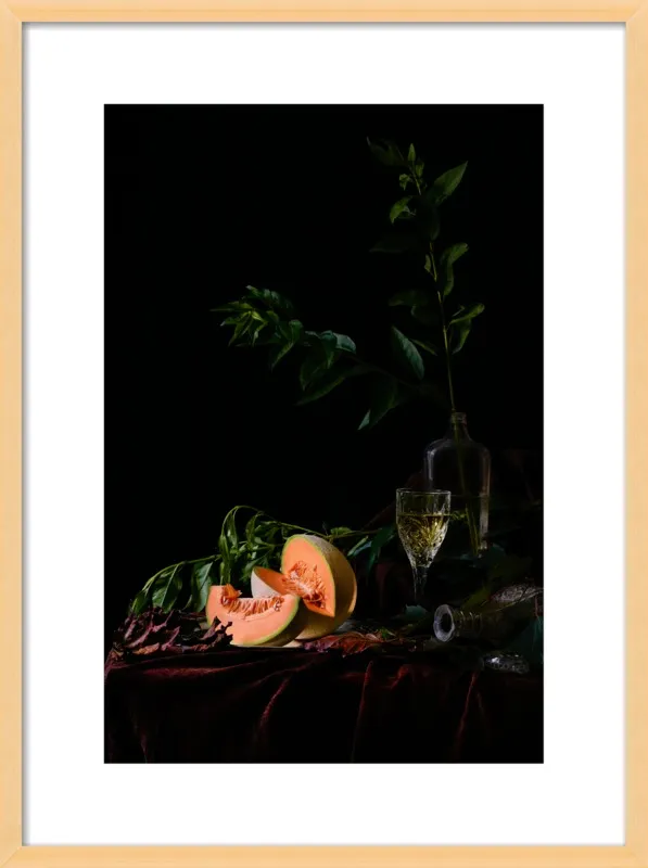Cantaloupe by Dustin Halleck for Artfully Walls