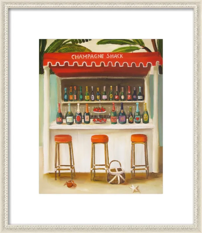 Champagne Shack by Janet Hill for Artfully Walls