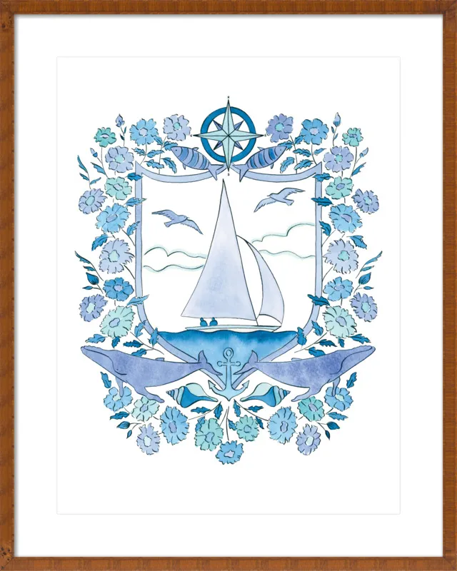 Setting Sail by Rachel Rogers for Artfully Walls