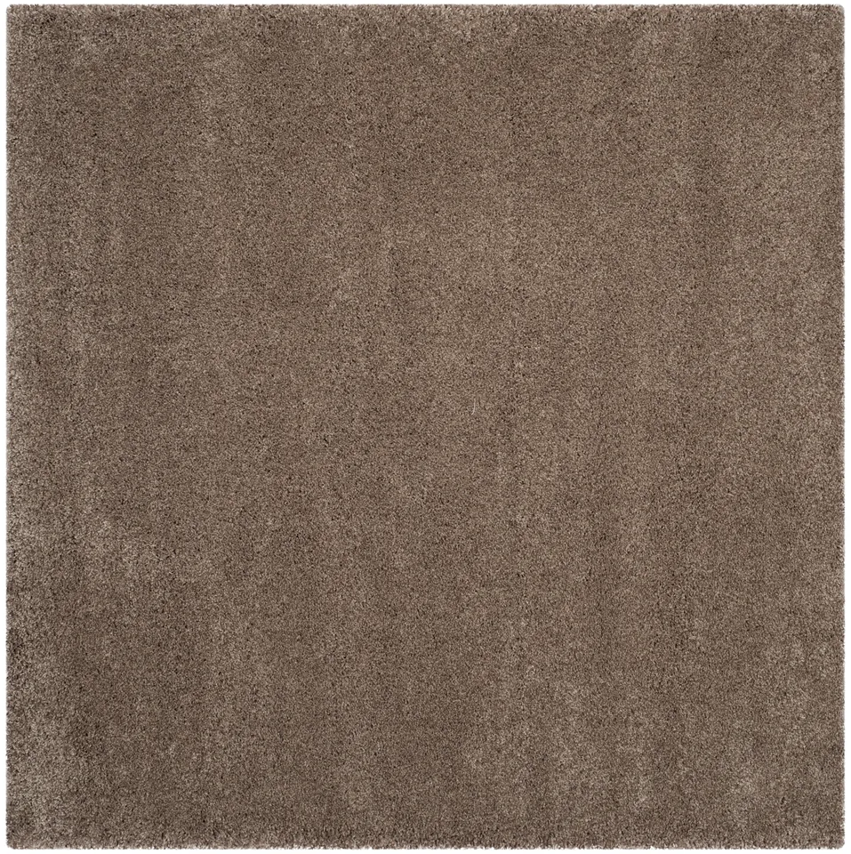 Arlo Home Woven Area Rug, SGN725-2424, Taupe,  6' 7" X 6' 7" Square